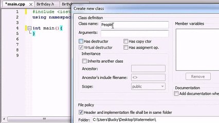 Buckys C++ Programming Tutorials - 46 - Composition