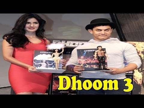 Aamir Khan & Katrina Kaif @ Yash Raj Studio Launched Dhoom - 3 Toys Games