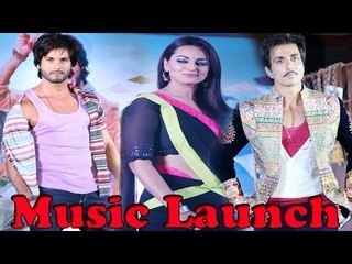 Shahid Kapoor & Sonakshi @ Music Launch Of Film ''R... Rajkumar''
