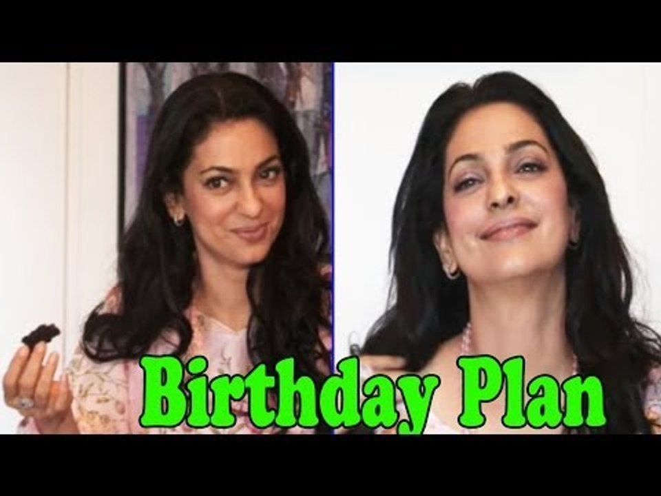 Juhi Chawla Celebrating Her Birthday With Family & Friends