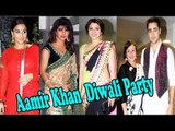 Bollywood Celebs Celebrating Diwali @ Aamir Khan's House