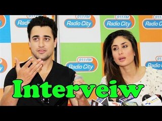 Cute Jodi Imraan and Kareena Promotion Upcoming Film ''Gori Tere Pyar Me'' @ Radio City