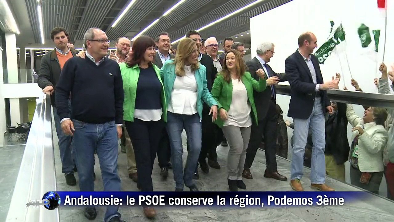 Andalousie: les socialistes gardent la région, Podemos 3ème