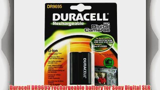 Duracell DR9695 Replacement Digital Camera Battery For Sony NP-FM500H Digital Camera Battery