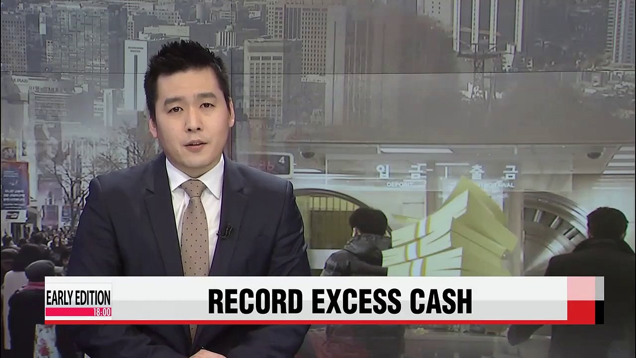 Amount of excess cash held by Korean household at record-high of $82 bil.