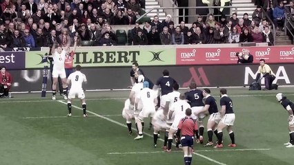 The lineout master Geoff Parling