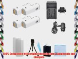 4 NB-9L High-Capacity Batteries   Car/Home Charger For Canon PowerShot Camera N2