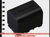 JVC BN-VG121 2100mAh Rechargeable Lithium-ion Battery Pack for E/EX/GX Series 3.6V design