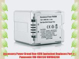 PANASONIC VW-VBG130 / VWVBG260 Li Ion Battery HDC-HS / HDC-SD / HDC-SX / HDC-TM SERIES and