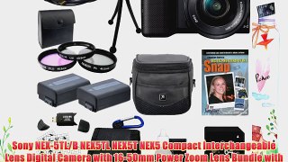 Sony NEX-5TL/B NEX5TL NEX5T NEX5 Compact Interchangeable Lens Digital Camera with 16-50mm Power