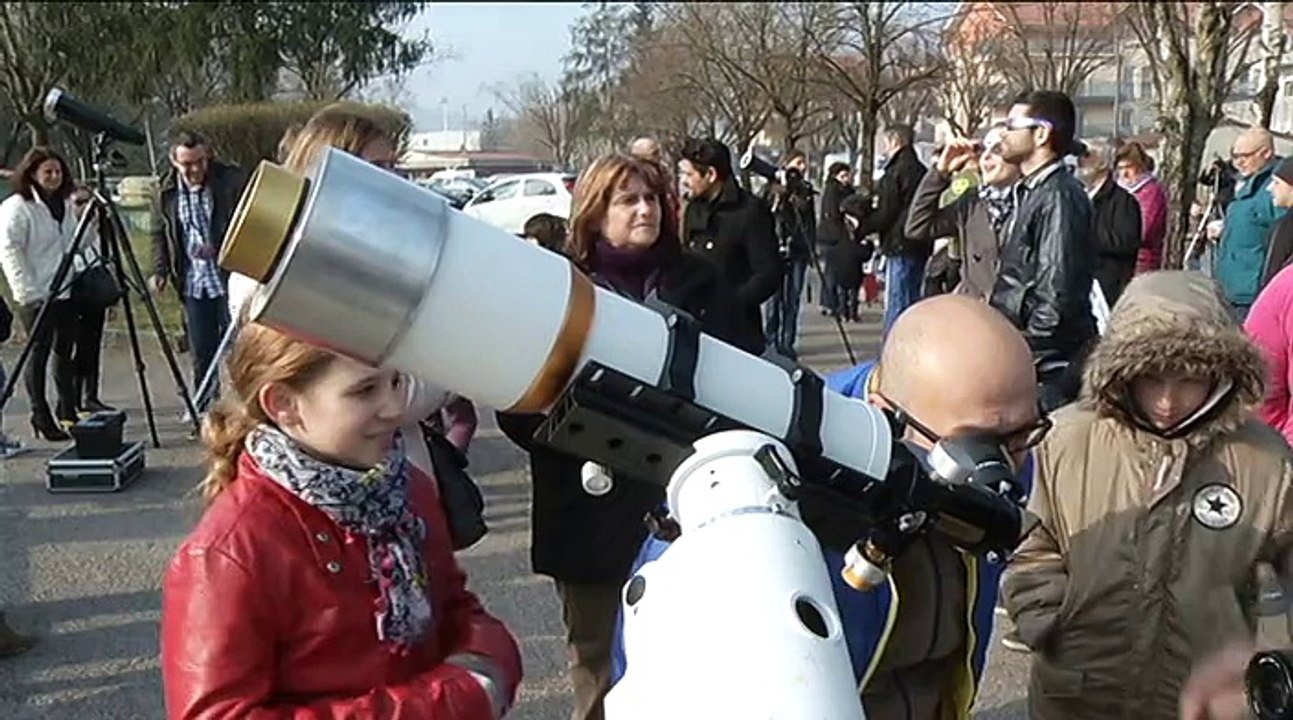 Reportage : Eclipse partielle