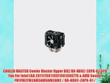 COOLER MASTER Cooler Master Hyper D92 RR-HD92-28PK-R1 CPU Fan For Intel LGA 20111156115511501366775