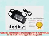UpBright? NEW AC Adapter For Samsung S27C750P LS27C750PS/ZA 27 LED Monitor Power Supply Cord
