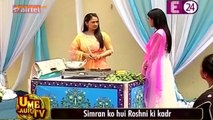 Jamai Raja Roshni Simran Ka Patch Up 23rd March 2015