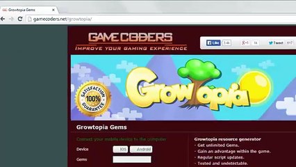 Unlimited Gems Growtopia