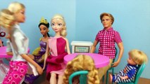 Frozen Play-Doh Barbie Pancakes Elsa Kids and Family Barbie I Can Be DisneyCarToys   ToysReviewToys