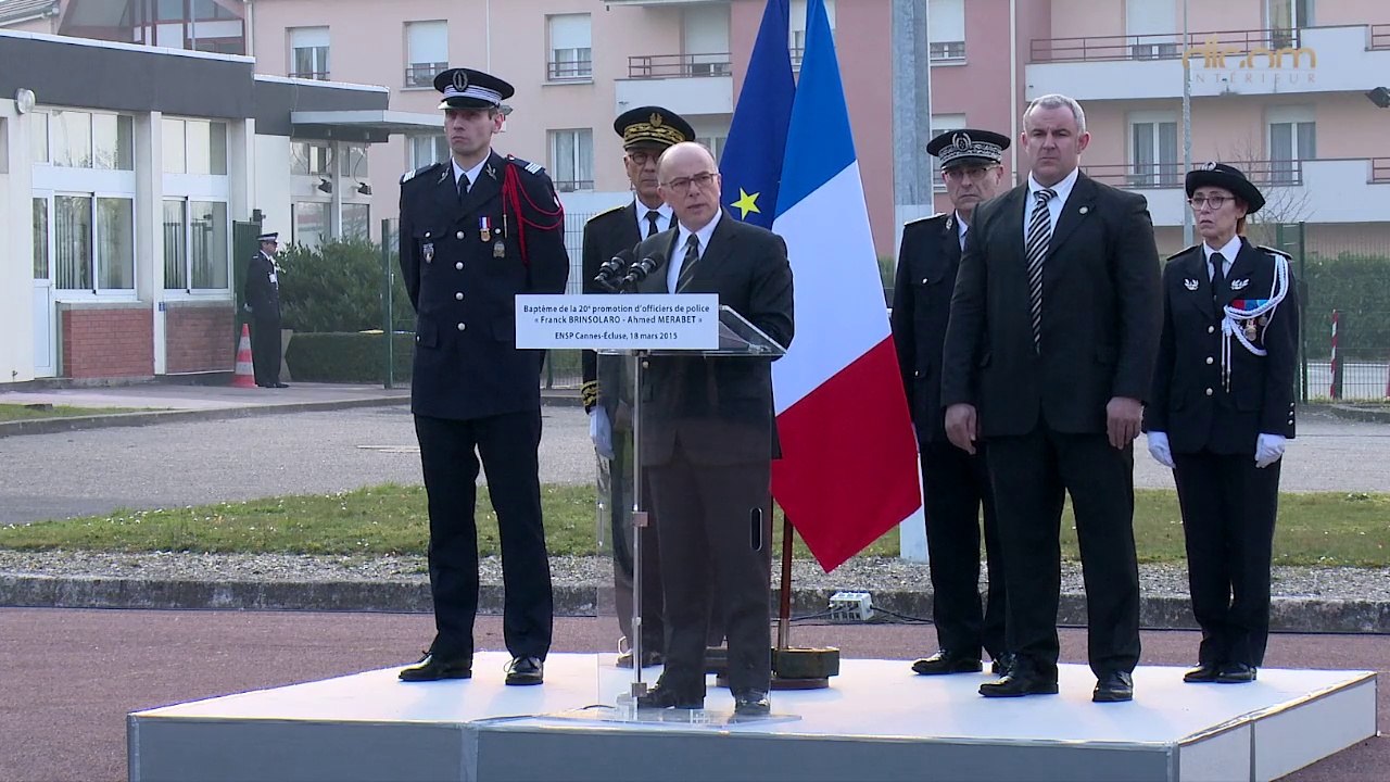 Cérémonie de baptême de la 20ème promotion d'officiers de police