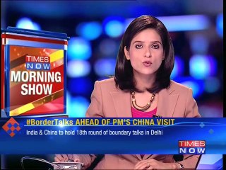 Border talks ahead of Narendra Modi's visit