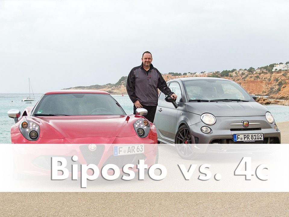 Vergleich: Abarth 695 Biposto vs. Alfa Romeo 4c