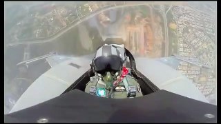Fly Past of Air Chief Sohail Aman taken from inside cockpit during today's Pakistan Resolution Day's Parade.
