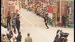 Dunya News - Flag lowering ceremony at Wagah Border, fervor patriotism observed