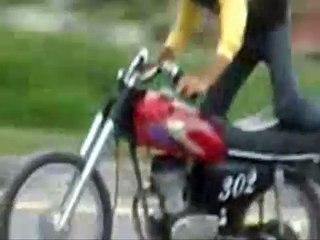 One wheeling on Islamabad Highway