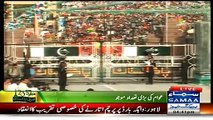 Pakistan Lahore Wagah Border Ceremony 23 March 2015