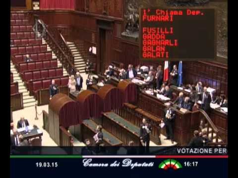 Roma - Elezione due giudici Corte Costituzionale - Votazione (19.03.15)