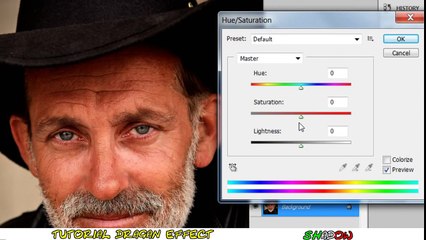 Step by step Photoshop Tutorial that how to Dragan Effect inspired Part 23 - Education4u