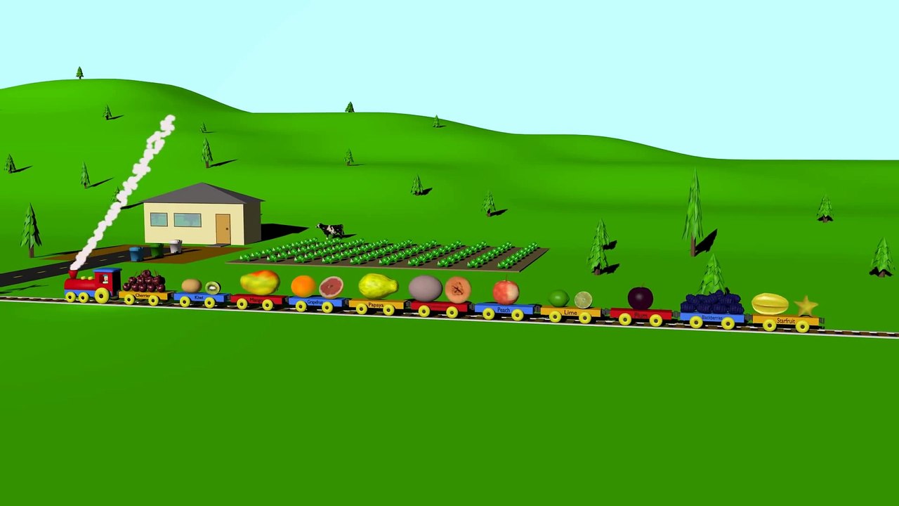 The Fruit Train 2 - Learning for Kids