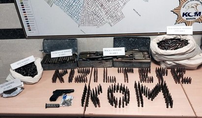 Suriyelilerin kaldığı evden cephanelik çıktı