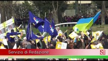 Napoli - L'arrivo di Papa Francesco a Scampia  (21.03.15)
