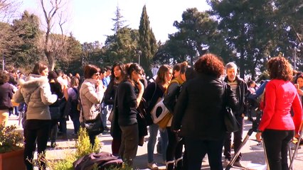 Napoli - L'eclissi solare dall'Osservatorio di Capodimonte -live- (20.03.15)