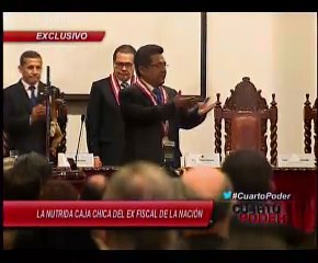Fiscal Ramos Heredia presentó boletas de restaurante fantasma