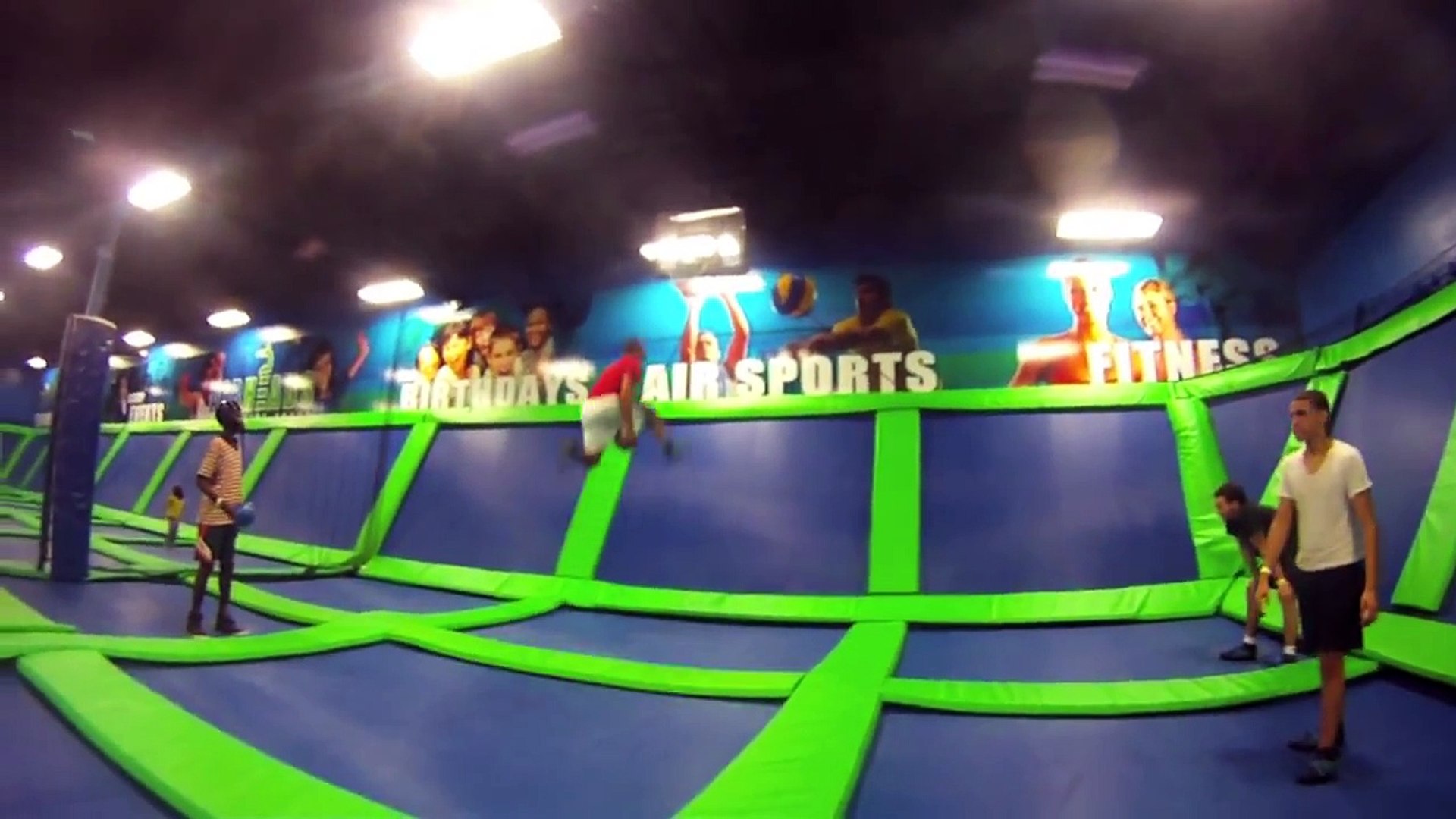 Trampoline Basketball (GoPro)