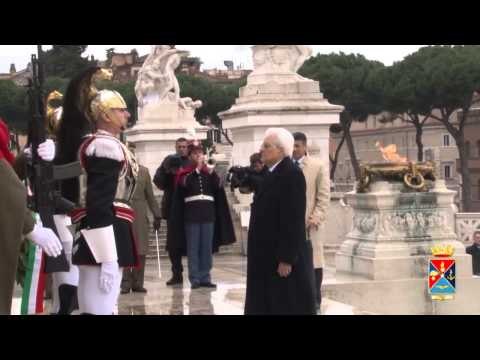Roma - Giornata dell'Unità Nazionale. Cerimonia all'Altare della Patria (17.03.15)