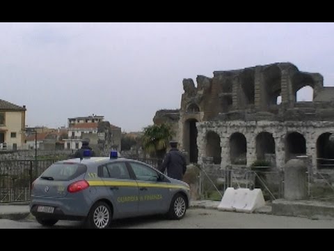 Video Santa Maria CV (CE) - Concussione, arrestato assistente Ufficio Archeologico (18.03.15)
