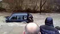 Old Man Is Rescued From Deadly Flood Waters With Rope  Video - dailymotion