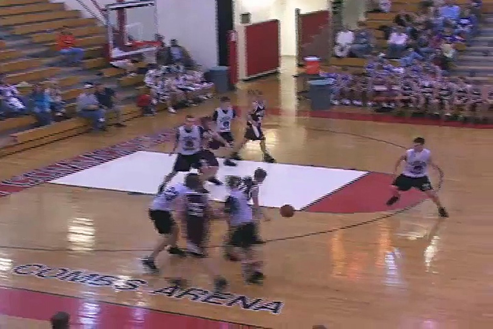 ⁣basketball fight