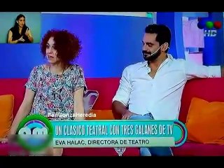 Gonzalo Heredia y Eva Halac la obra "Julio Cesar"