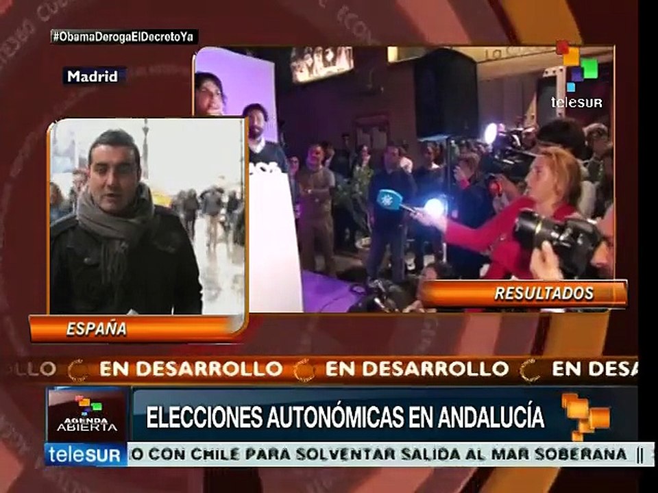 Medios en España destacan retroceso de PSOE y PP en elección andaluza