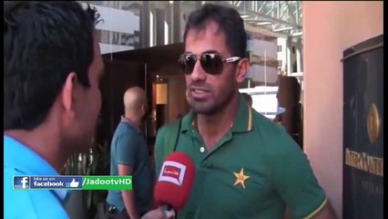 Wahab Riaz Reveals Secret Behind Aggression In World Cup 2015