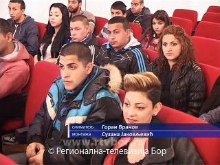 Radionica o pripremama za prijemni ispit, 23. mart 2015. (RTV Bor)