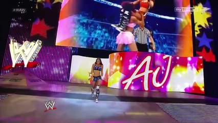 Vickie Guerrero and Dolph Ziggler vs. AJ Lee and Sheamus