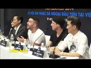 Shayne Ward bất ngờ khoe giọng song ca tại buổi họp báo YAN Beatfest