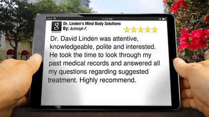 Dr. Linden's Mind Body Solutions Las VegasRemarkable 5 Star Review by Ashleigh F.