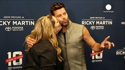 Ricky Martin's single "Adios" propels new album to charts