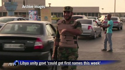 Libya unity gov't could get first names this week: UN envoy
