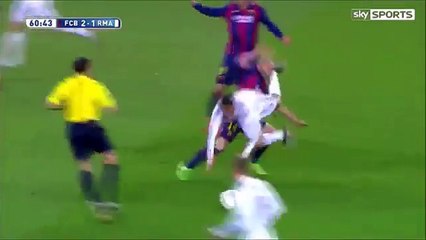 Barcelonalı Javier Mascherano'dan Oscar'lık performans