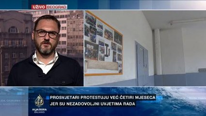 Subotić o štrajku prosvjetara u Srbiji